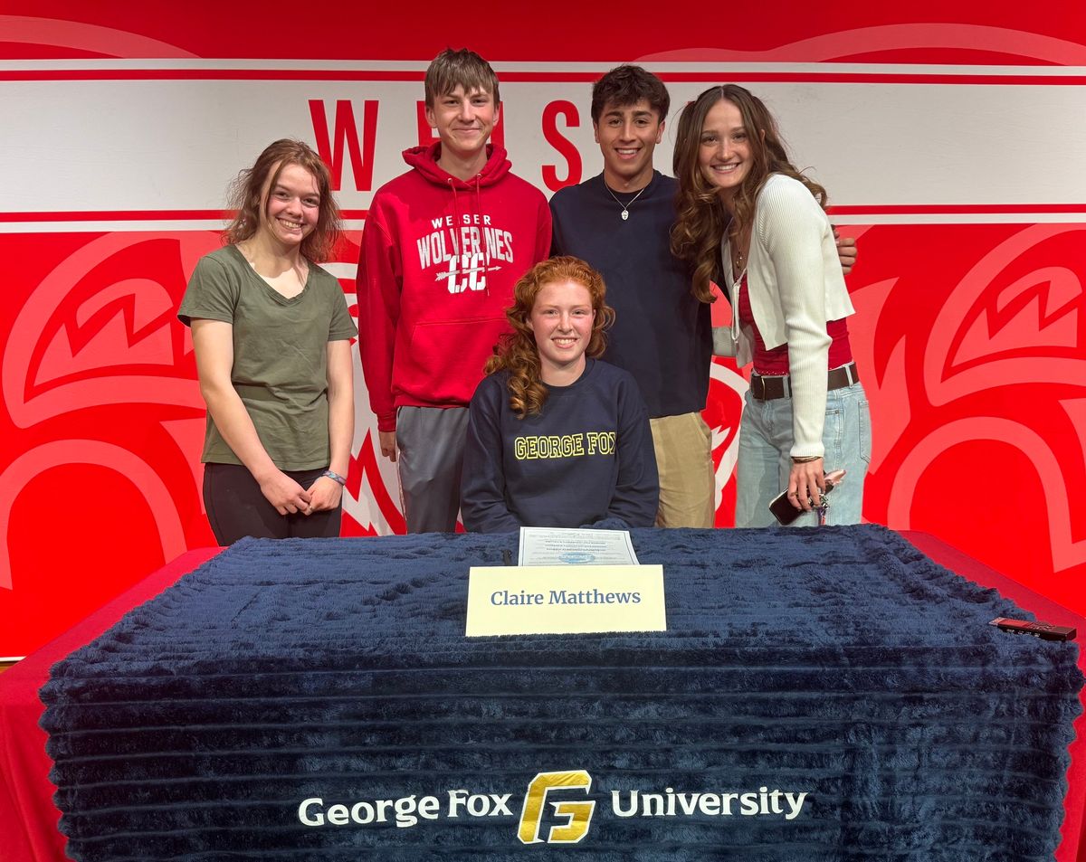 Weiser High School’s Claire Matthews Signs with George Fox University