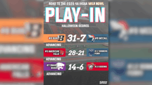 FIRST DAY 4A FOOTBALL: HALLOWEEN THRILLER EDITION!