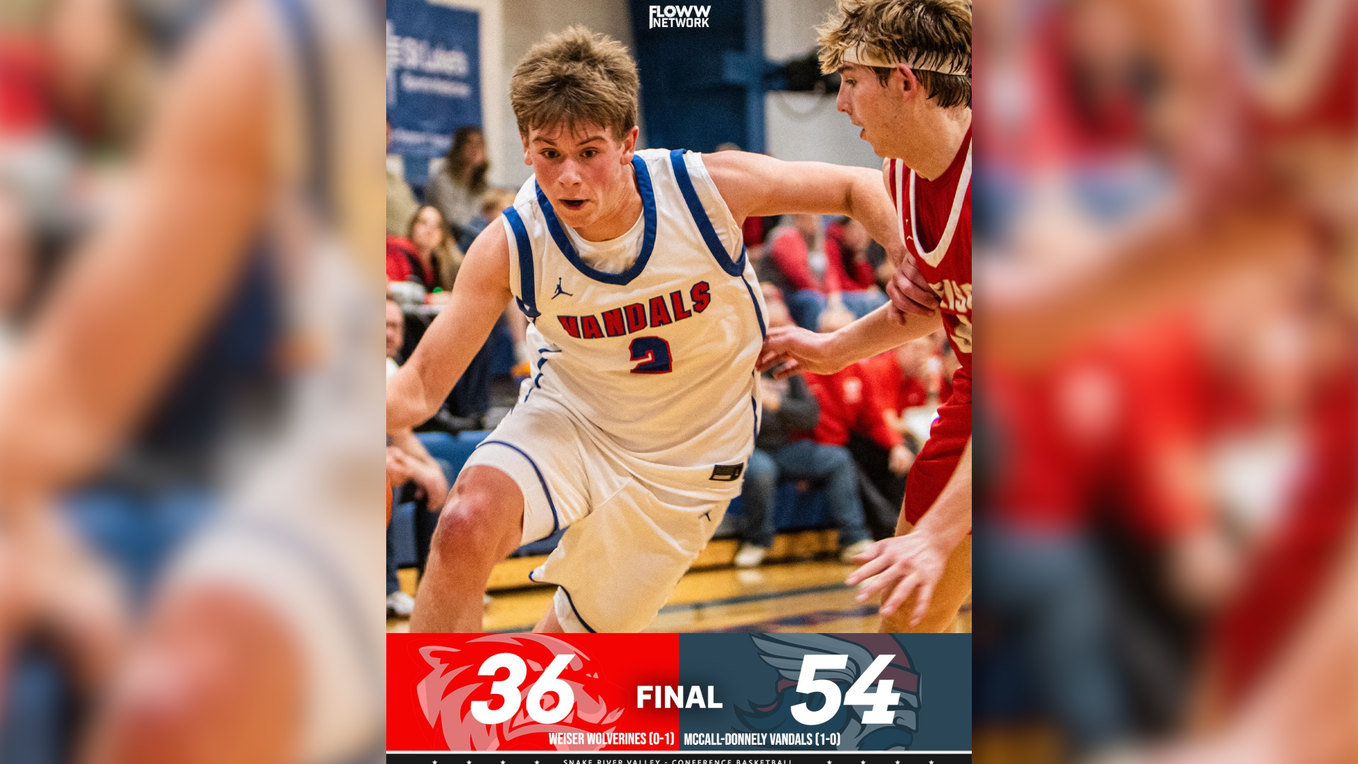 THE VANDALS TAKE DOWN THE WOLVERINES IN CONFERENCE-OPENER - Idaho high school sports - FLOWW Network