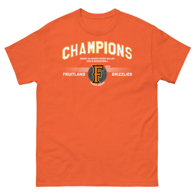 FRUITLAND GRIZZLIES SRV CHAMPIONS T-SHIRT