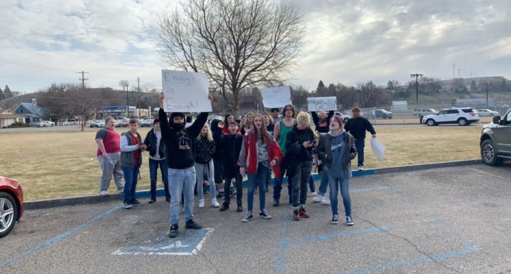 Payette High School Students (Primarily Seniors of '21) who protested against Kip Crofts.